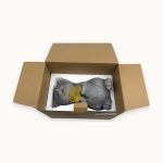 Petaflop Solar Cat Garden Statue with Sunflower