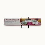 Rfscdi Heat-Resistant Stainless Steel Kitchen Tongs Set