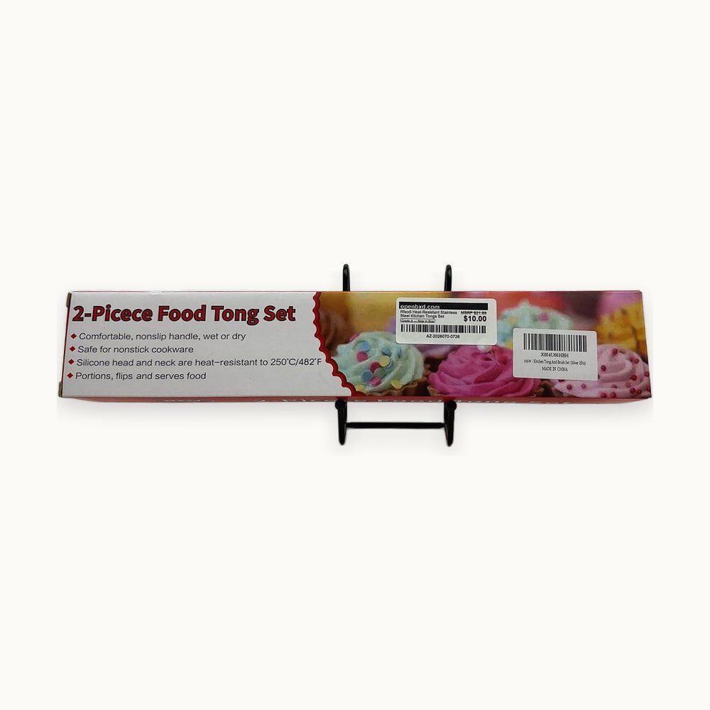 AZ-2026070-0726-2.jpg Rfscdi Heat-Resistant Stainless Steel Kitchen Tongs Set - Image 1
