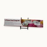 Rfscdi Heat-Resistant Stainless Steel Kitchen Tongs Set