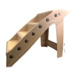 Petmaker Foldable 4-Step Pet Stairs with Nonslip Design