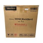 Yaheetech 24-Inch 8-Panel Metal Dog Exercise Pen Playpen