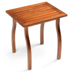 Wood Outdoor End Table