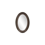 Howard Elliott Collection Ethan Bronze Oval Decorative Wall Mirror 21x31