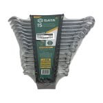 Sata 15-Piece SAE Combination Wrench Set