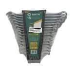 Sata 15-Piece SAE Combination Wrench Set