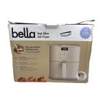 Bella 6 Quart Slim Air Fryer Oatmilk - Image 3
