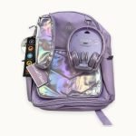 Locker Club Kids' 16L Nylon Backpack Lavender