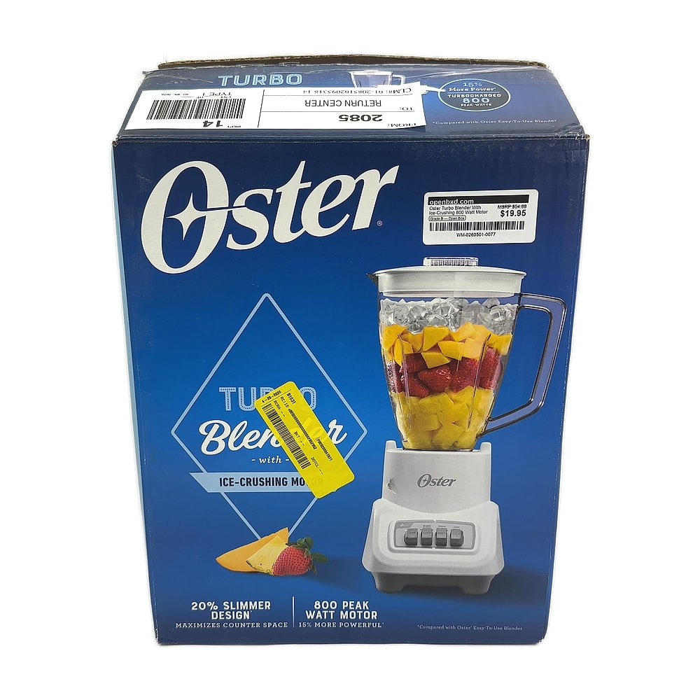 WM-0260501-0077.jpg Oster Turbo Blender With Ice-Crushing 800 Watt Motor - Image 1
