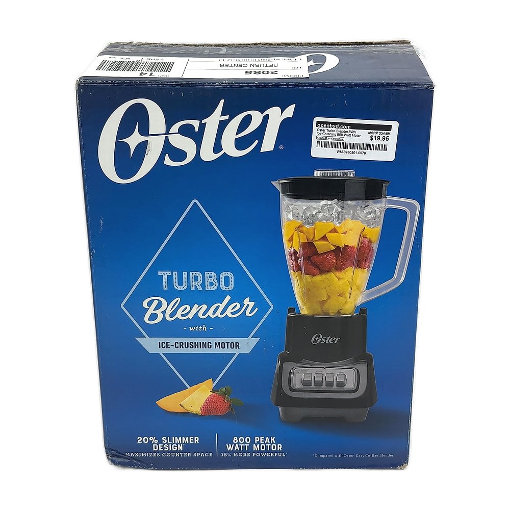 WM-0260501-0078.jpg Oster Turbo Blender With Ice-Crushing 800 Watt Motor - Image 1