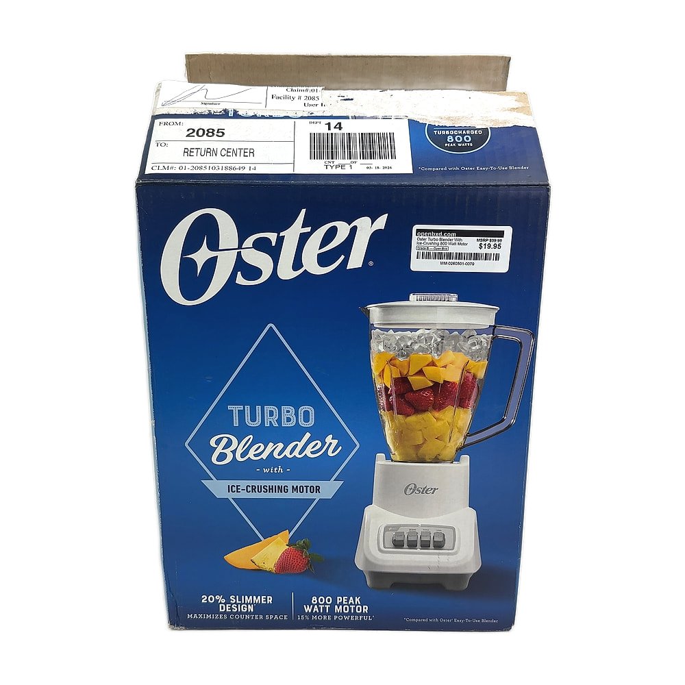 WM-0260501-0079.jpg Oster Turbo Blender With Ice-Crushing 800 Watt Motor - Image 1