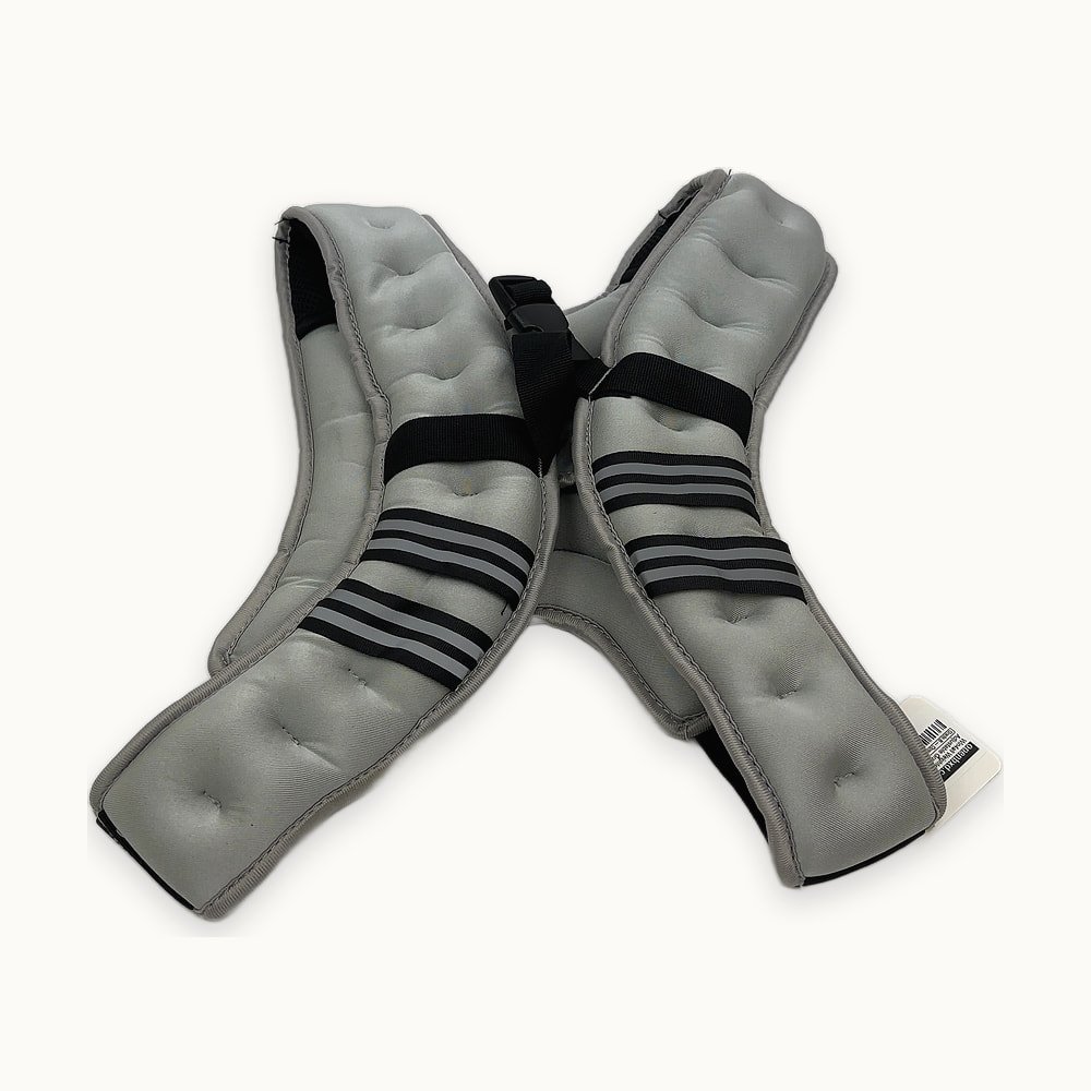 AZ-0260316-0123.jpg Win4all Weighted Vest 12lb Adjustable Gray - Image 1