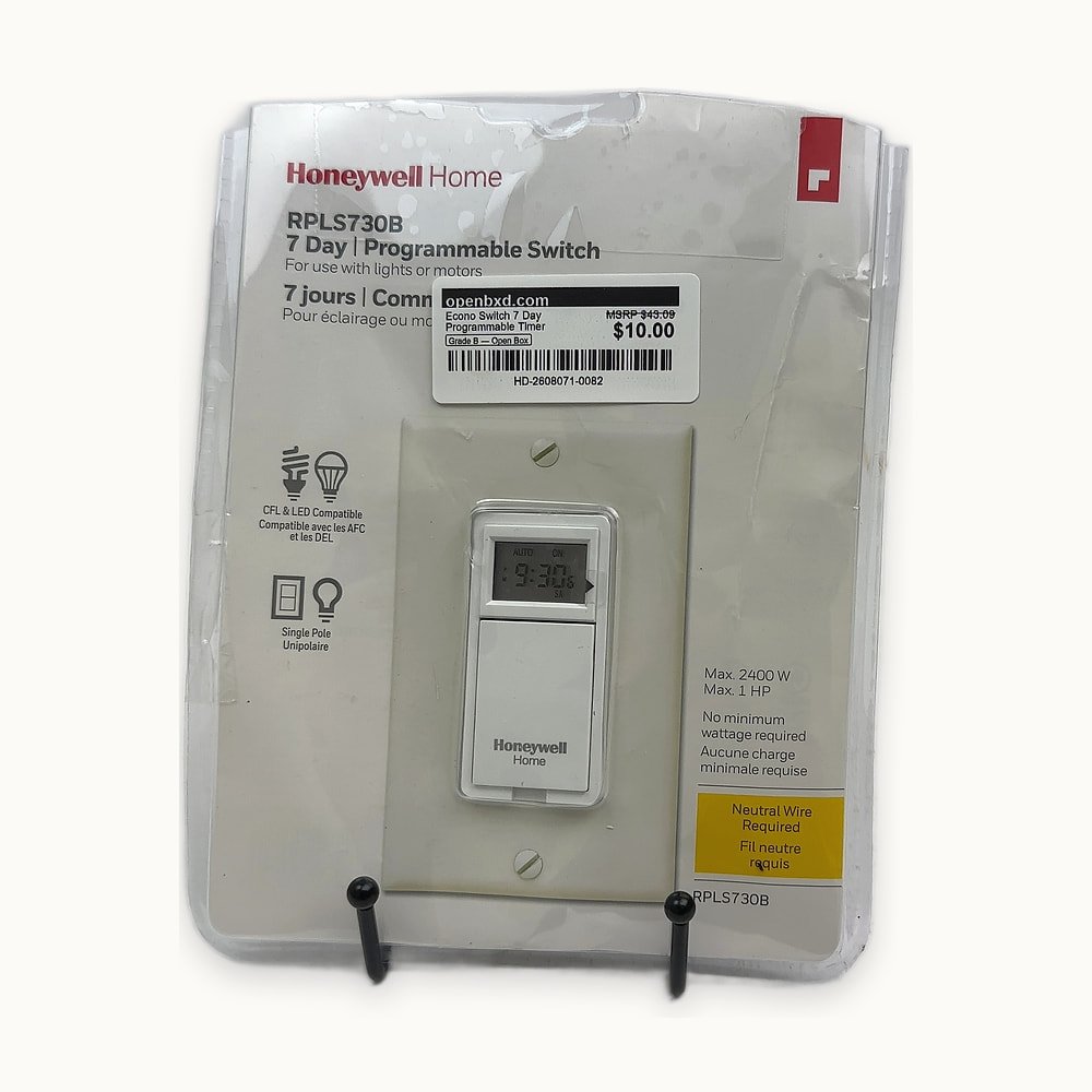 HD-2608071-0082.jpg Econo Switch 7 Day Programmable Timer - Image 1
