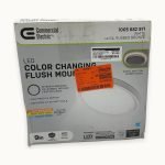 9-Inch Low Profile Recessed Light with Nightlight and Trim
