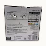 7.5 Inch Low Profile White Ceiling Fixture With Nightlight - Image 2