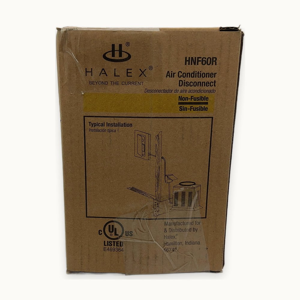 HD-2608071-0159.jpg Halex 60 Amp Non-Fused Air Conditioner Disconnect - Image 1