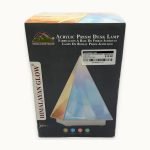 Acrylic Desk Lamp 9.76 Inches Multi-Color