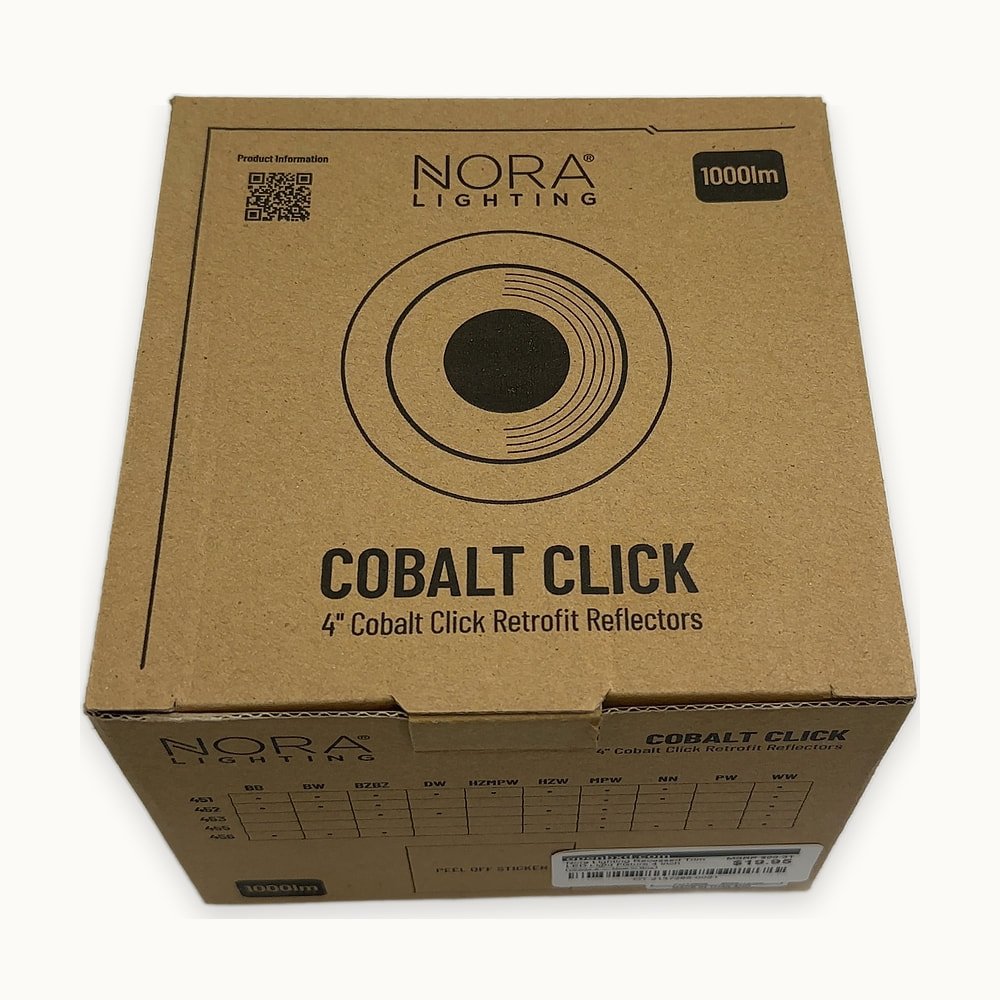 OT-2137265-0021.jpg Nora Lighting Recessed Trim LED Light Fixture 4 inch - Image 1