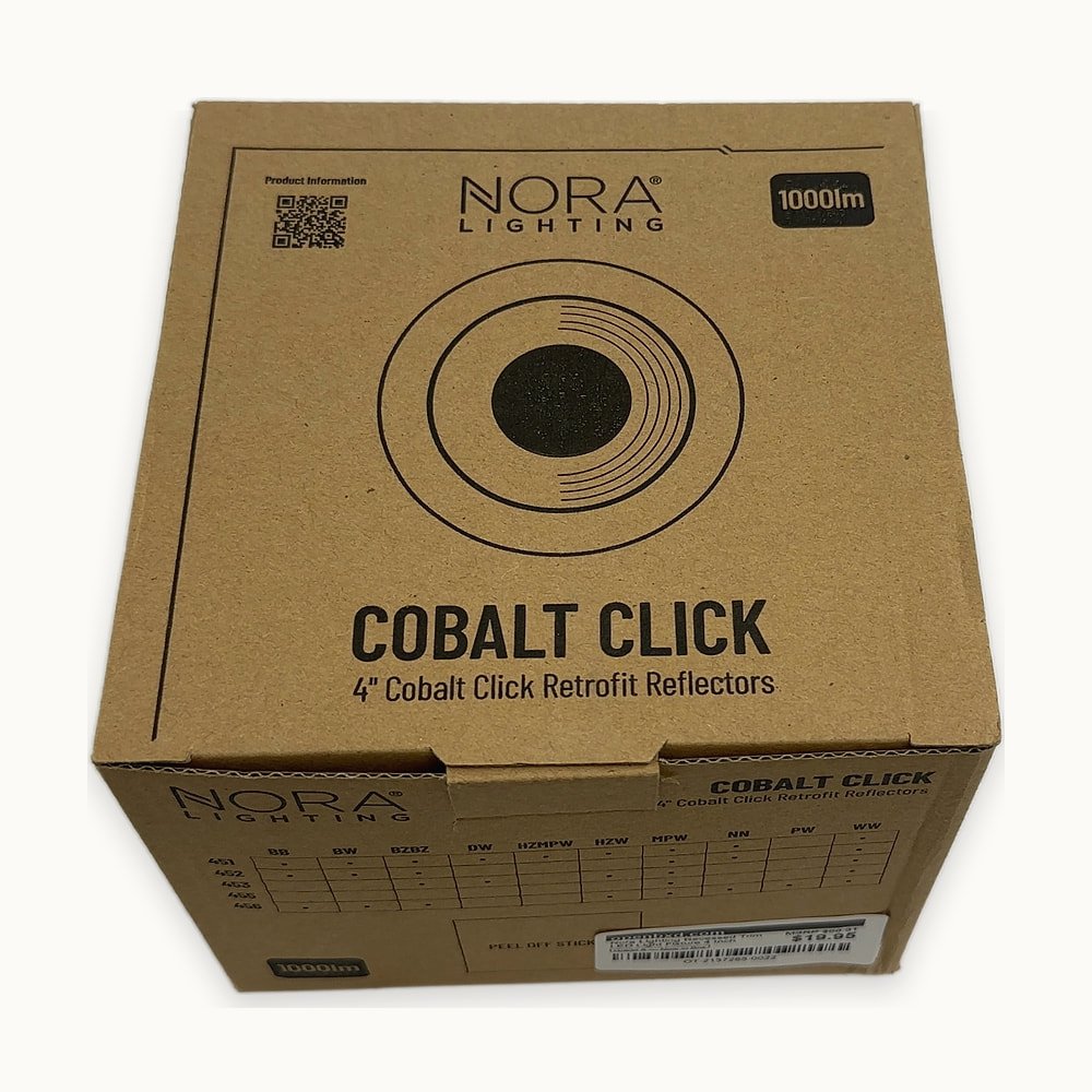 OT-2137265-0022.jpg Nora Lighting Recessed Trim LED Light Fixture 4 Inch - Image 1