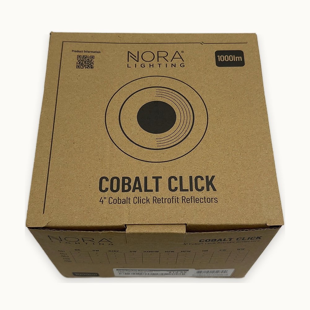 OT-2137265-0025.jpg Nora Lighting Recessed Trim LED Light Fixture 4 Inch - Image 1